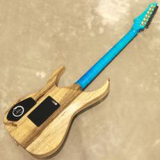 Valenti Guitars Callisto Carved, Blue Burst_3