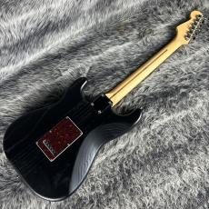 Fender Made in Japan Limited Stratocaster Raw Ash Rosewood Fingerboard Black_7
