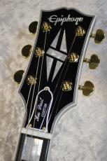 Epiphone "Inspired by Gibson Custom" Les Paul Custom Ebony【4.03kg / 軽量】【ギブソンUSAピックアップ搭載】_4