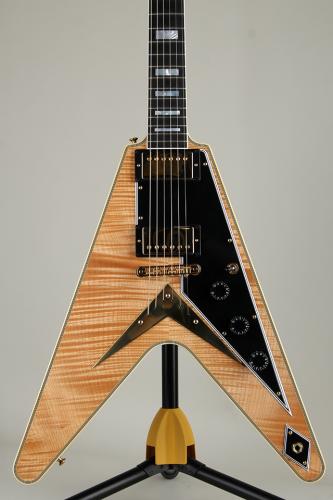 Gibson Flying V Custom AAA Top Antique Natural Gloss【S/N:CS502692】