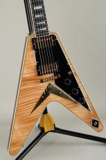 Gibson Flying V Custom AAA Top Antique Natural Gloss【S/N:CS502692】_3