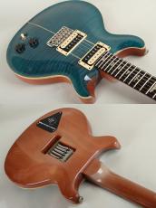 Paul Reed Smith [PRS] Santana II Artist Package Brazilian FB Blue Matteo 2005_11