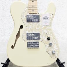 Fender Made in Japan Traditional 70s Telecaster Thinline -Olympic White-【JD26011872】【軽量3.25kg】