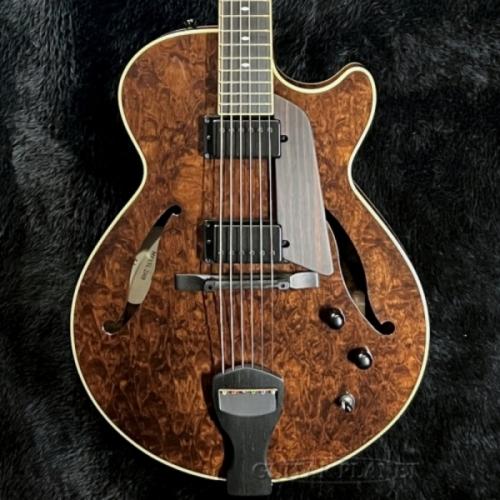 Kikuchi Guitars MF15L 2HB Imbuia Burl (2025-2026 Limited Model)【2.44kg】【日本製】【ロングスケール】