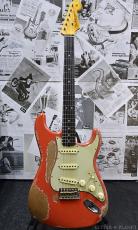 Fender Custom Shop MBS 1962 Stratocaster Heavy Relic -Aged Fiesta Red- by Greg Fessler_2