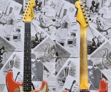 Fender Custom Shop MBS 1962 Stratocaster Heavy Relic -Aged Fiesta Red- by Greg Fessler_6