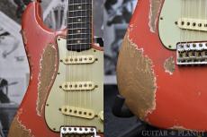 Fender Custom Shop MBS 1962 Stratocaster Heavy Relic -Aged Fiesta Red- by Greg Fessler_8
