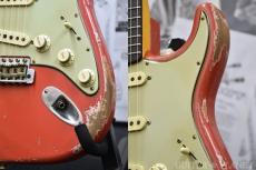 Fender Custom Shop MBS 1962 Stratocaster Heavy Relic -Aged Fiesta Red- by Greg Fessler_9
