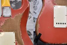 Fender Custom Shop MBS 1962 Stratocaster Heavy Relic -Aged Fiesta Red- by Greg Fessler_10