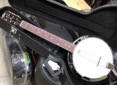 ARIA  SB-10G エレキバンジョー仕様　PU搭載 ハードケース付き　ギターバンジョー 　Guitar Banjo SB10G