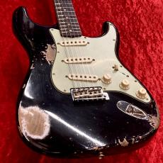 Fender Custom Shop Fender C/S  1962 Stratocaster Black Heavy Relic ≒3.56kg #CZ590193_4