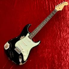 Fender Custom Shop Fender C/S  1962 Stratocaster Black Heavy Relic ≒3.56kg #CZ590193_5