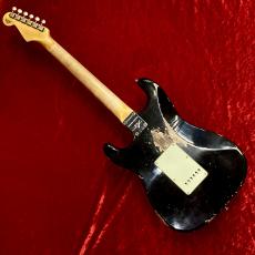 Fender Custom Shop Fender C/S  1962 Stratocaster Black Heavy Relic ≒3.56kg #CZ590193_7