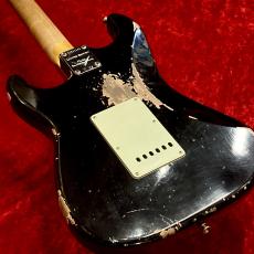 Fender Custom Shop Fender C/S  1962 Stratocaster Black Heavy Relic ≒3.56kg #CZ590193_8