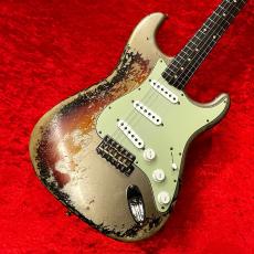Fender Custom Shop 1961 Stratocaster Super Heavy Relic -Shoreline Gold over 3-Color Sunburst- #CZ590932 ≒3.38kg