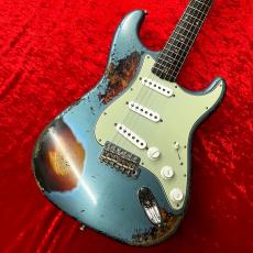 Fender Custom Shop 1961 Stratocaster Super Heavy Relic -Aged Lake Placid Blue over 3-Color Sunburst- #CZ591051 ≒3.44kg