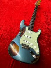 Fender Custom Shop 1961 Stratocaster Super Heavy Relic -Aged Lake Placid Blue over 3-Color Sunburst- #CZ591051 ≒3.44kg_3