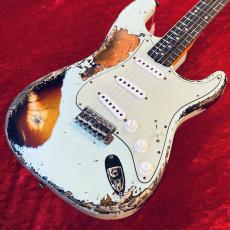 Fender Custom Shop 【激シブマルチレイヤー】Fender C/S 1961 Strat Super Heavy Relic ASRFG/3TSB#CZ591008【3.31kg】_2