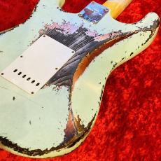 Fender Custom Shop 【激シブマルチレイヤー】Fender C/S 1961 Strat Super Heavy Relic ASRFG/3TSB#CZ591008【3.31kg】_7