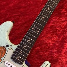 Fender Custom Shop 【激シブマルチレイヤー】Fender C/S 1961 Strat Super Heavy Relic ASRFG/3TSB#CZ591008【3.31kg】_8