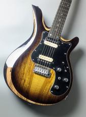 Astrum Guitars Aries HH Piezo Spalted -Sunburst- 【Piezo搭載】