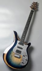 Astrum Guitars Aries Metal SSH Piezo Spalted -Natural to Blue Burst- 【Piezo搭載】【アルミピックガード】_2