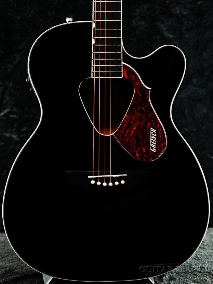 GRETSCH グレッチ エレアコ G5013CE RAN JR BK Amazon.com: Gretsch G5013CE Rancher Junior Cutaway 6-String