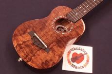 KIWAYA Kiwaya KPC-F HK Curly Hawaiian Koa Long-neck Soprano Ukulele #5641