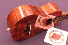 KIWAYA Kiwaya KPC-F HK Curly Hawaiian Koa Long-neck Soprano Ukulele #5641_4