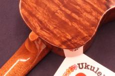 KIWAYA Kiwaya KPC-F HK Curly Hawaiian Koa Long-neck Soprano Ukulele #5641_6