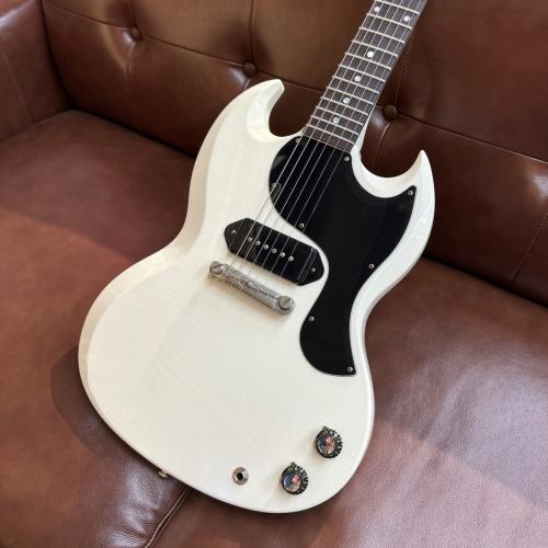 Gibson 【日本限定】Murphy Lab 1963 SG Junior Polaris White Lightning Bar Ultra Light Aged #401903 [2.75kg]
