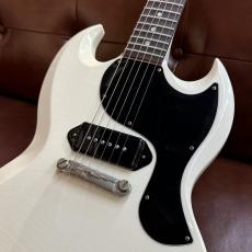 Gibson 【日本限定】Murphy Lab 1963 SG Junior Polaris White Lightning Bar Ultra Light Aged #401903 [2.75kg]_3