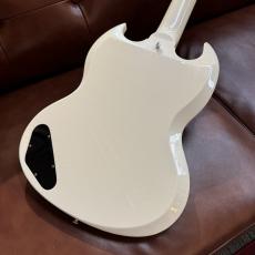Gibson 【日本限定】Murphy Lab 1963 SG Junior Polaris White Lightning Bar Ultra Light Aged #401903 [2.75kg]_9