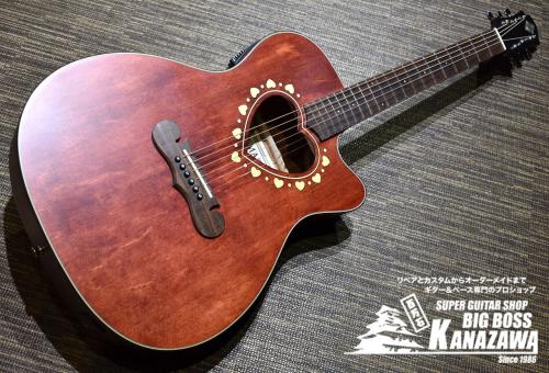 ZEMAITIS CAF-85HCW Faded Red【人気のハートシェイプホール!】