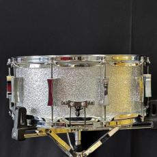 PORK PIE Maple 8 ply Snare [Silver Sparkle Warp]_5