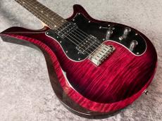 Astrum Guitars Aries HH Piezo -Magenta Burst-_3