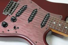 Fender Made in Japan Hybrid II 2026 Collection Stratocaster Satin Metallic / Matte Inferno Red_2