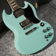Gibson Custom Shop Limited Run 1961 SG Standard Reissue "Fat Neck" Gloss Kerry Green s/n 202871_3