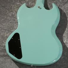 Gibson Custom Shop Limited Run 1961 SG Standard Reissue "Fat Neck" Gloss Kerry Green s/n 202871_11