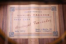 Manuel Caceres [マヌエル・カセレス] PARA CASA Arcangel Fernandez 松/ハカランダ_6