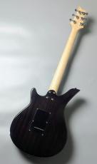 Astrum Guitars Aries Metal SSH Piezo Spalted -Natural to Blue Burst- 【Piezo搭載】【アルミピックガード】_6