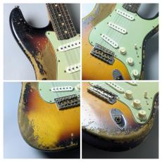 Fender Custom Shop LR25 62/63 Stratocaster Super Heavy Relic -3-Color Sunburst- 【3.52kg】_3