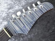 T's Kurosawa Limited DST-Pro24 2H 5A Flame Maple Top/H.Mahogany Trans Blue Denim #033361 【プロトPU】_8
