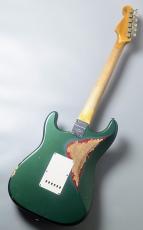 Fender Custom Shop Limited Edition Fat '64 Stratocaster Relic -Aged Sherwood Green Metallic over Red Sparkle-_7