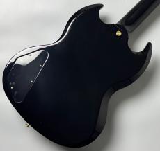 Gibson SG Standard '61 Maestro Vibrola T-Type Ebony Gold Hardware #2207650076_7