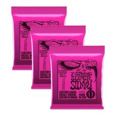 ERNIE BALL Regular Slinky Nickel Wound 7-String Electric Guitar Strings 10-56 Gauge [2623]【3PACK】