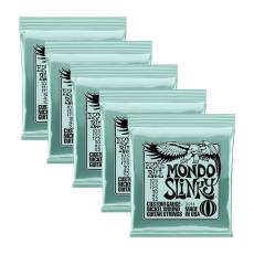 ERNIE BALL Mondo Slinky Nickel Wound Electric Guitar Strings 10.5-52 Gauge [2211]【5PACK】
