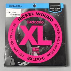 D'addario EXL170-6 32-130 ロングスケール【6弦用】
