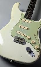 Fender Custom Shop 1963 Stratocaster Relic -Aged Olympic White- _3