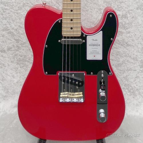 Fender Made In Japan Hybrid II Telecaster -Modena Red/Maple-【JD25009716】【3.29kg】